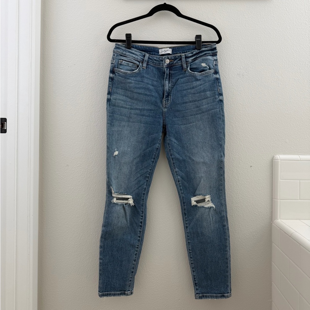 CJLA Logan denim distressed